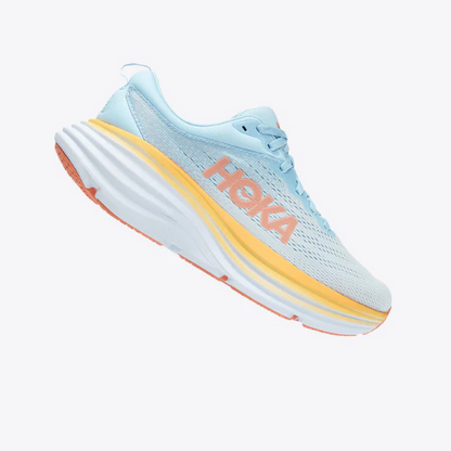 Hoka Bondi 8 SkyBlue/ Orange