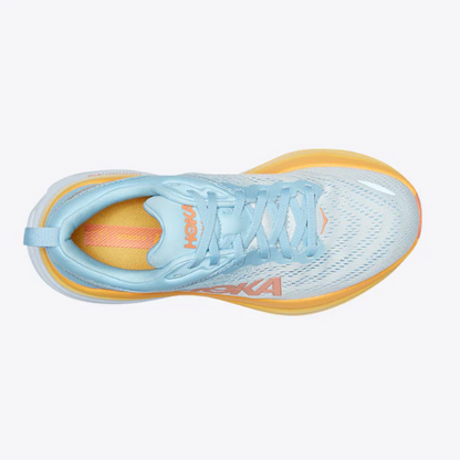 Hoka Bondi 8 SkyBlue/ Orange