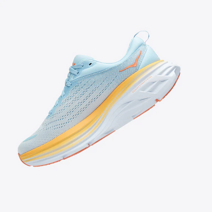 Hoka Bondi 8 SkyBlue/ Orange