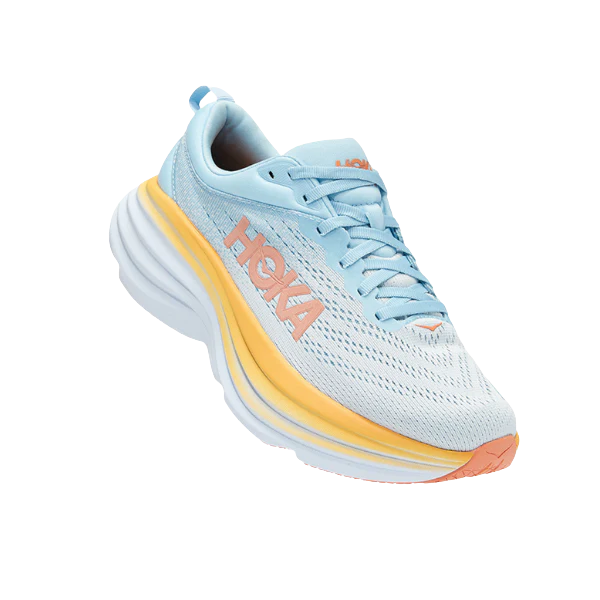 Hoka Bondi 8 SkyBlue/ Orange