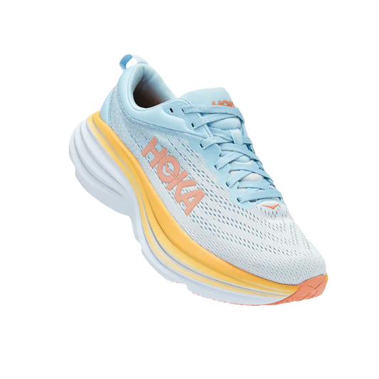 Hoka Bondi 8 SkyBlue/ Orange